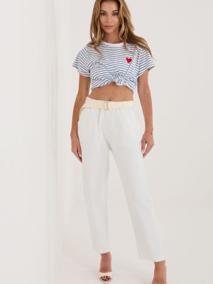 παντελόνες από καστόρι σε Μπεζ - Classic beauty