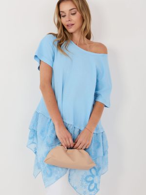 Μπλούζα σε Μπλε - Urban minimalism