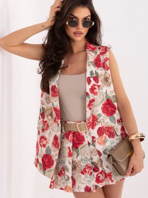 Γιλέκο σε Κόκκινο - Stile sofisticato