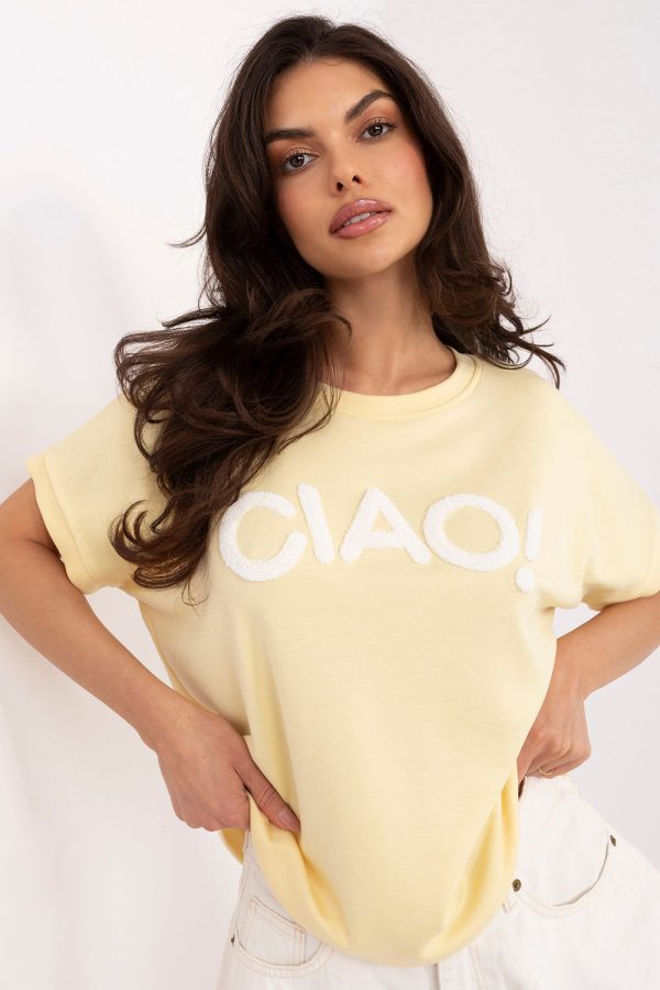 Μπλούζα σε Κίτρινο - Minimal chic