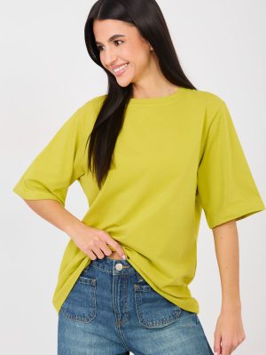 T-shirt σε Πράσινο - Parisian attitude