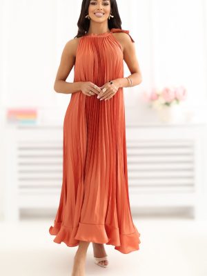 Φόρεμα σε Πορτοκαλί - French sophistication