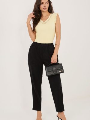 παντελόνες από καστόρι σε Μαύρο - Simplicité chic