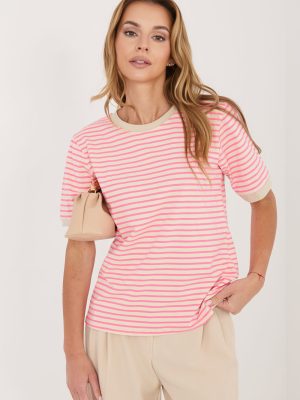 T-shirt σε Μπεζ - Modern romance