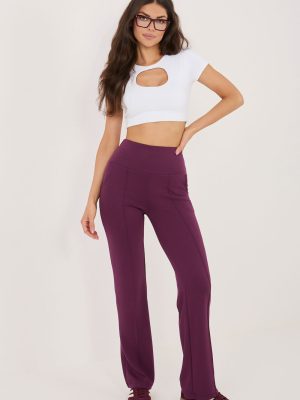 Παντελόνι φόρμας σε Μωβ - Élégance sans effort