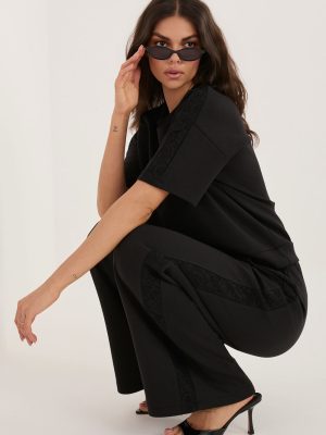 Παντελόνι φόρμας σε Μαύρο - Timeless refinement