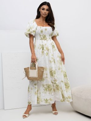 Φόρεμα σε Πράσινο - L'eleganza incontra il comfort