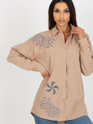 Πουκάμισο σε Μπεζ - Contemporary flair