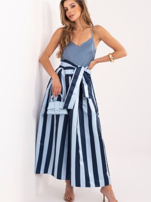 Φούστα σε Navy - Street-chic εμφάνιση