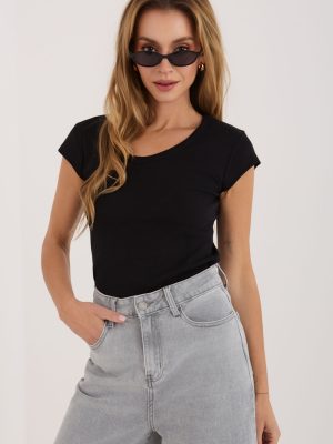 T-shirt σε Μαύρο - Simplicité chic