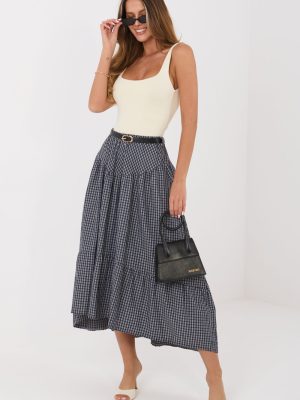 Φούστα σε Navy - L'eleganza incontra il comfort