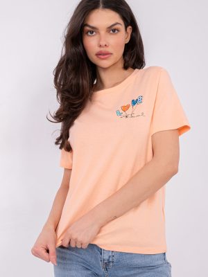 T-shirt σε Πορτοκαλί - Refined glamour