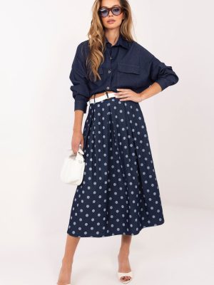 Φούστα σε Navy - Stile senza tempo