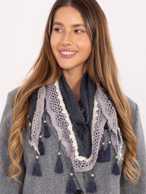 Μαντήλι για το λαιμό σε Μπλε - Moda di tendenza