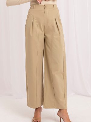 Παντελόνι Culotte σε Μπεζ - Versatile fashion